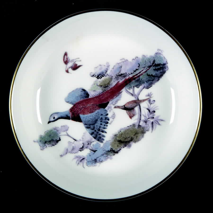 Game Birds Small Ashtray by Royal Worcester-1
