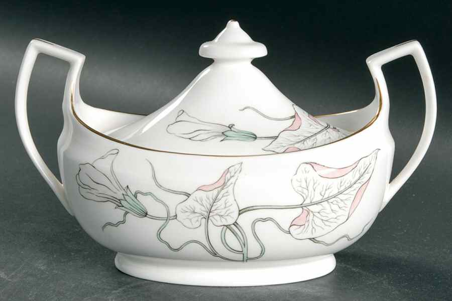 Gloriana Sugar Bowl & Lid by Royal Worcester-1