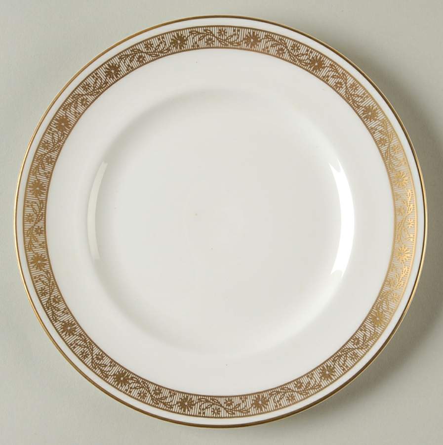 Golden Anniversary Bread & Butter Plate by Royal Worcester-1