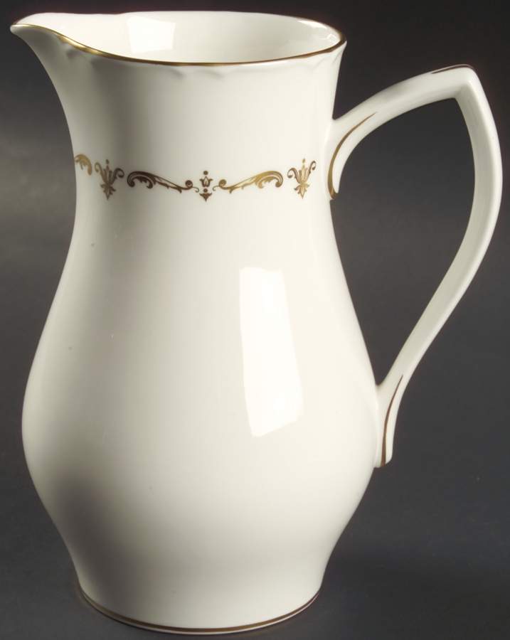 Gold Chantilly 32 Oz Pitcher by Royal Worcester-1