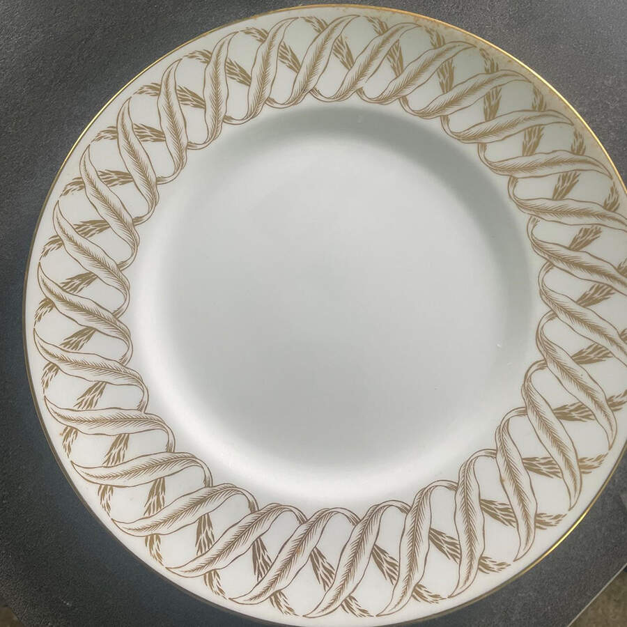 Golden Sheaf Salad Plate by Royal Worcester-1