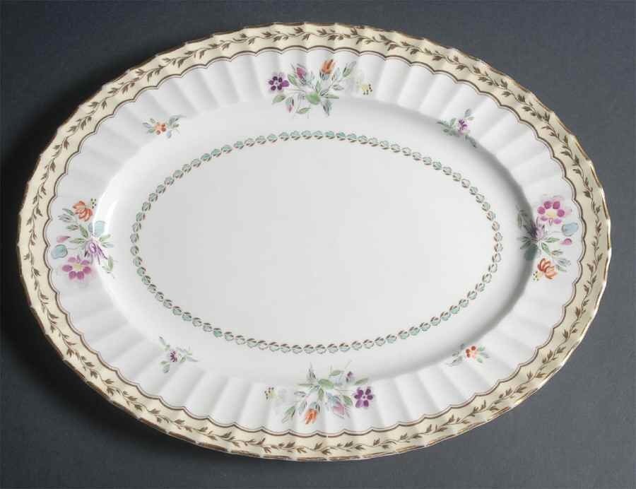 Granby 13" Oval Serving Platter by Royal Worcester-1