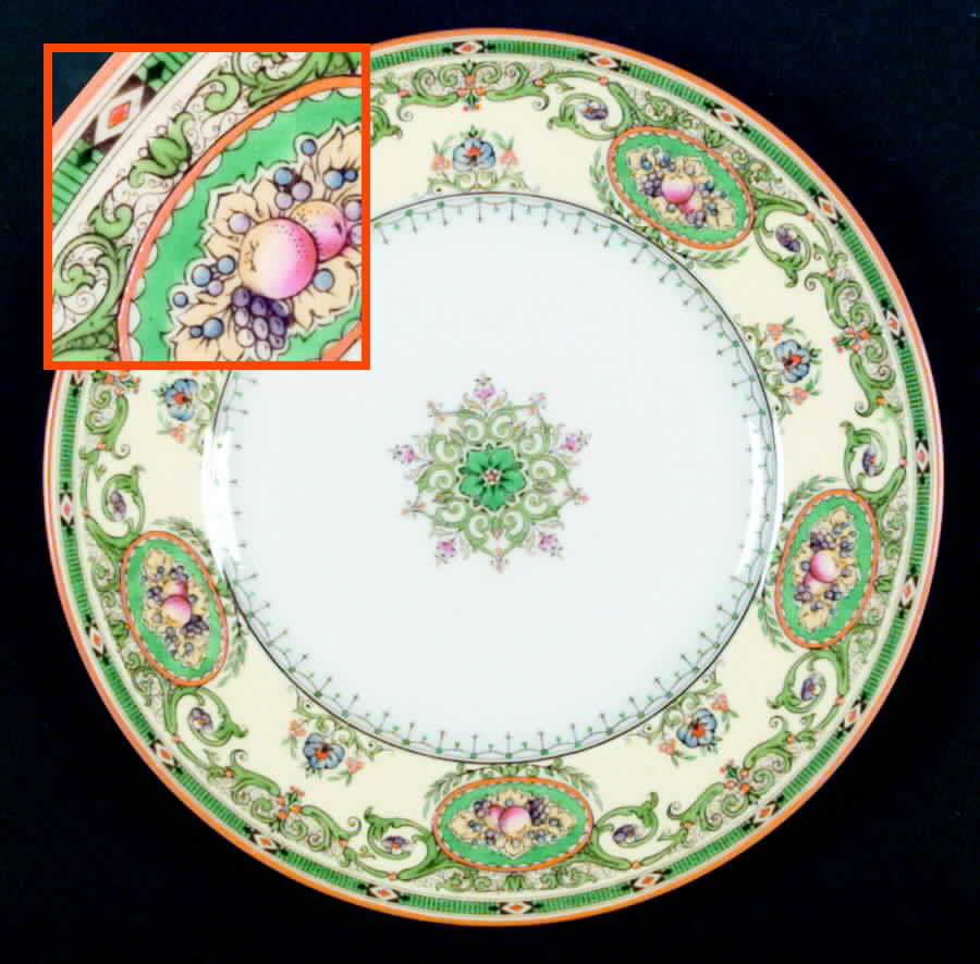 Granada Luncheon Plate by Royal Worcester-1