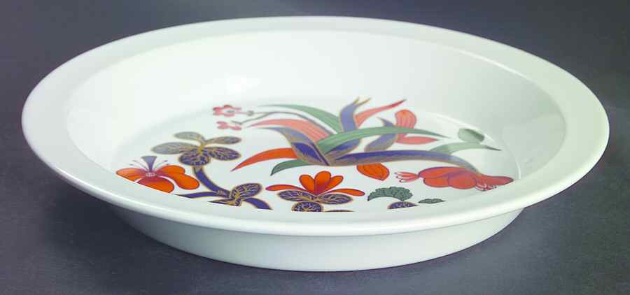 Grainger Imari Pie Serving Plate by Royal Worcester-1