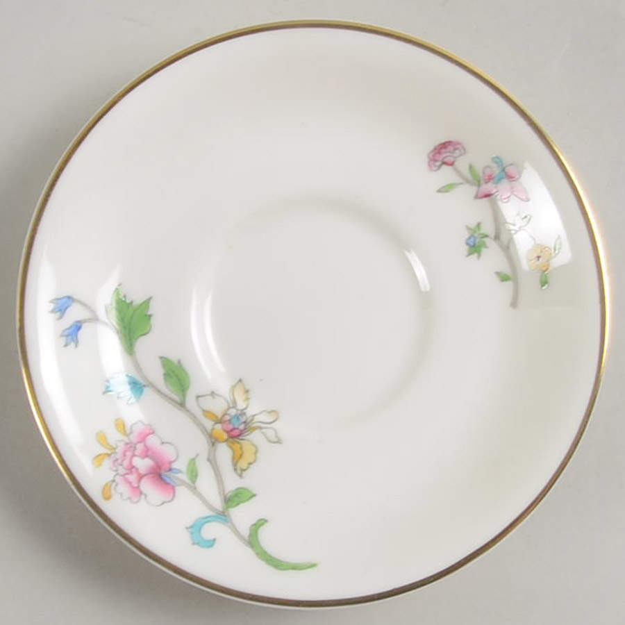 Hampton Court Saucer for Demitasse Cup by Royal Worcester-1