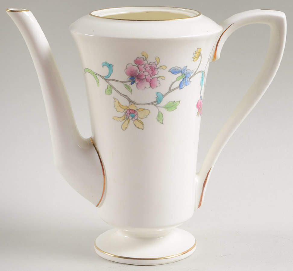 Hampton Court Mini Coffee Pot No Lid by Royal Worcester-1