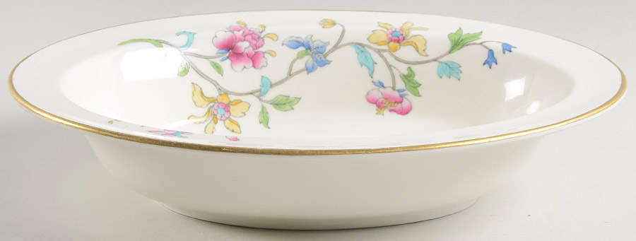 Hampton Court 10" Oval Vegetable Bowl by Royal Worcester-1