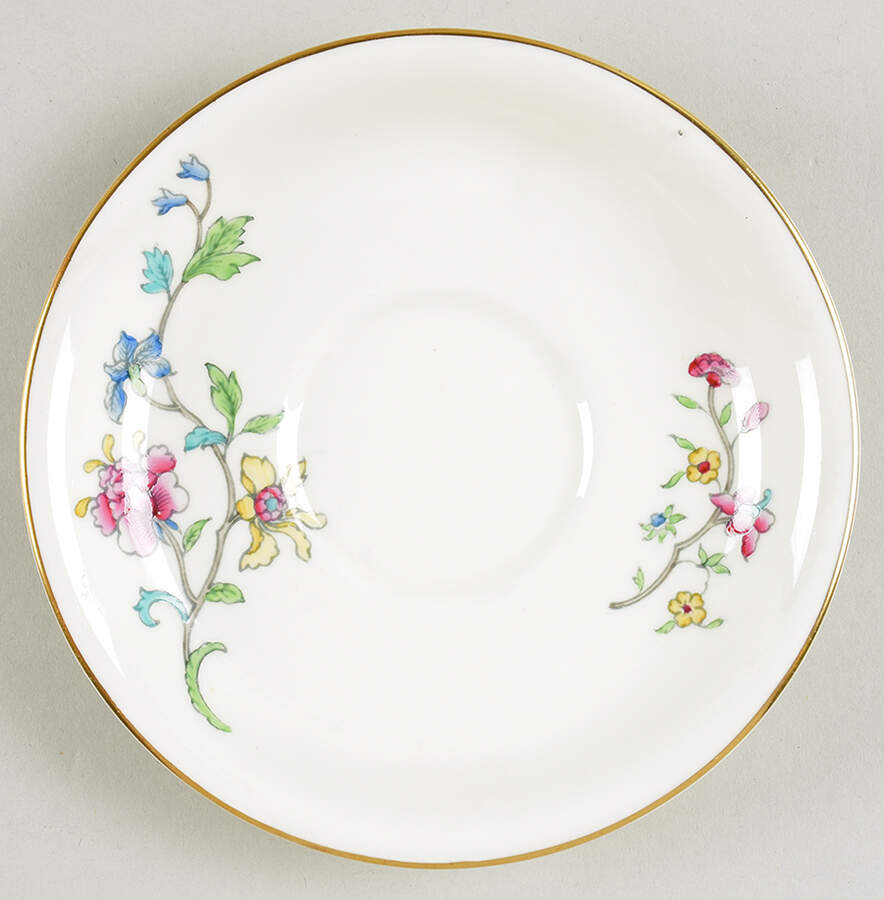 Hampton Court Saucer for Cream Soup Bowl by Royal Worcester-1