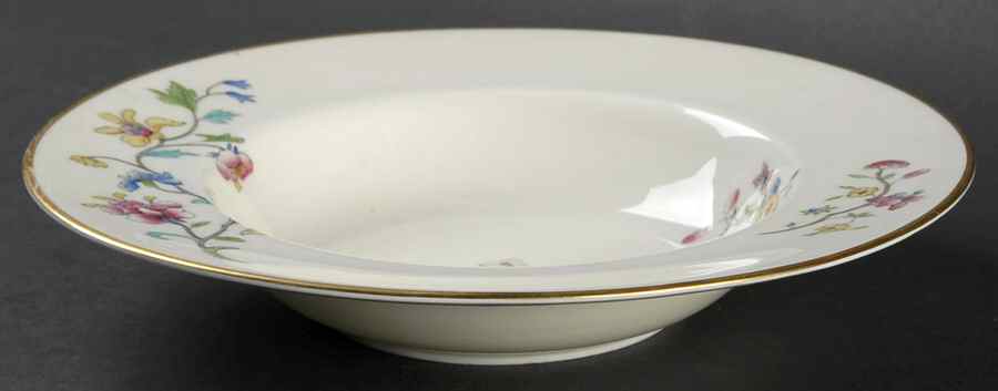 Hampton Court Rim Soup Bowl by Royal Worcester-1
