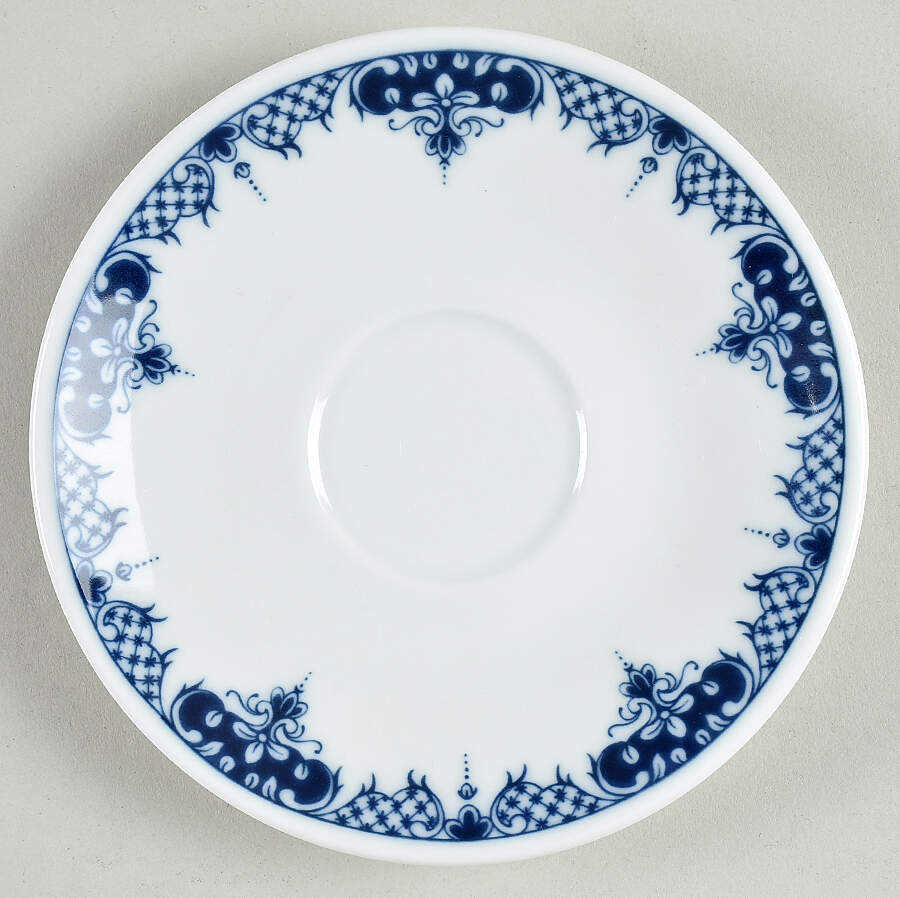 Hanbury Saucer for Flat Demitasse Cup by Royal Worcester-1