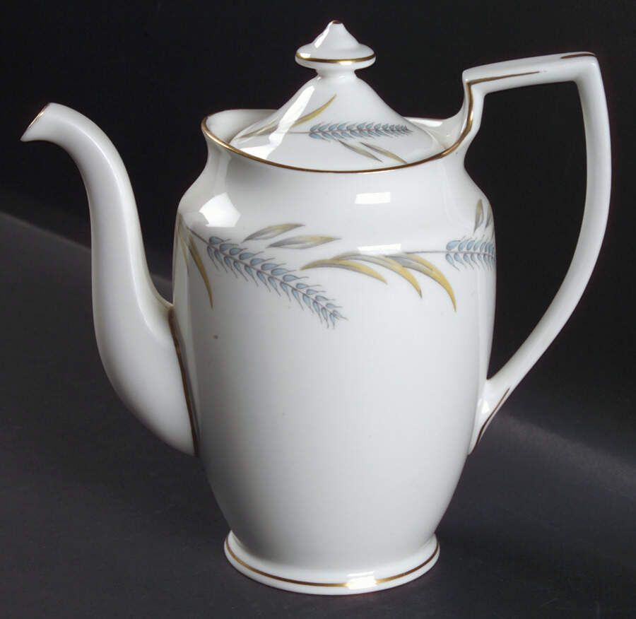 Harvest Ring Mini Coffee Pot & Lid by Royal Worcester-1