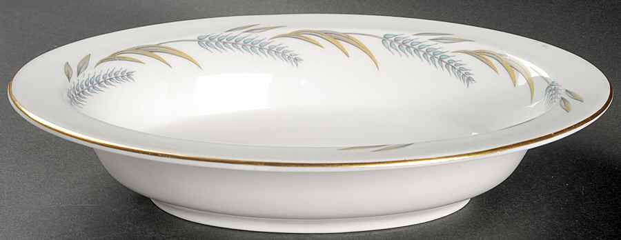 Harvest Ring 10" Oval Vegetable Bowl by Royal Worcester-1