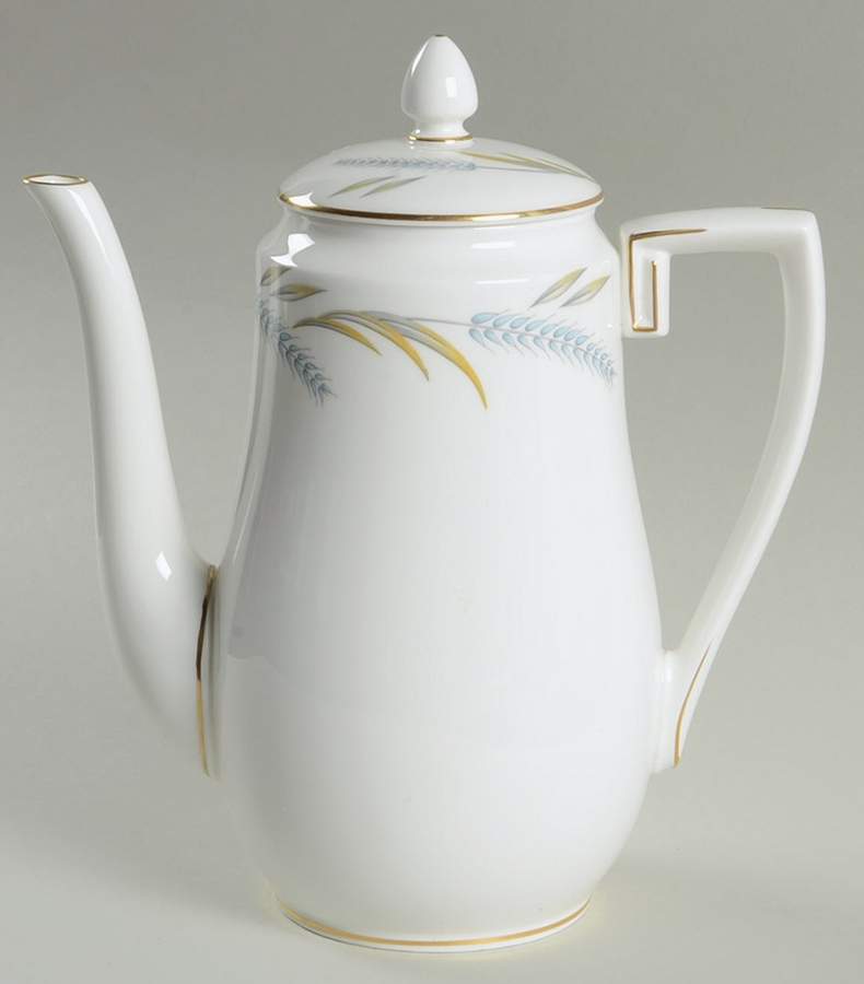 Harvest Ring Coffee Pot & Lid by Royal Worcester-1