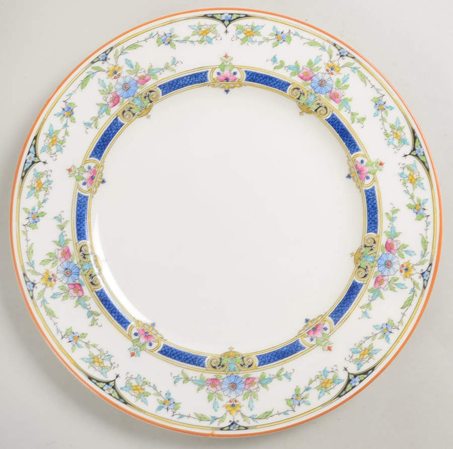 Hollywood (Dark Cream, Smooth) Dinner Plate by Royal Worcester-1