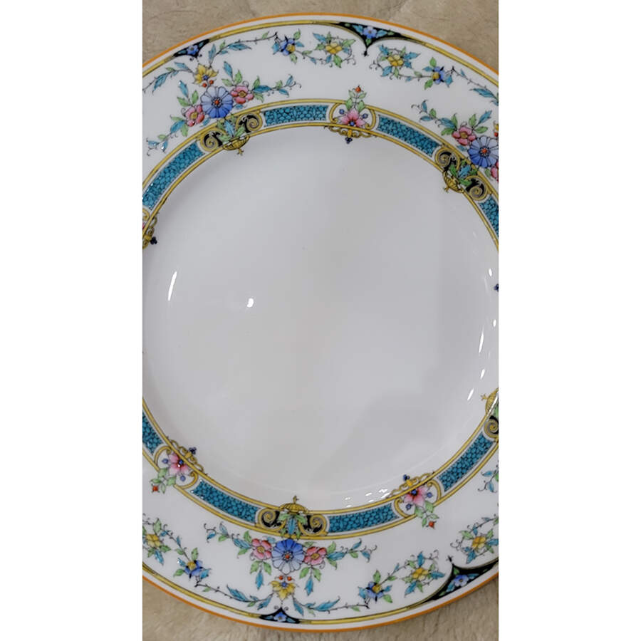 Hollywood (White Background) Dinner Plate by Royal Worcester-1