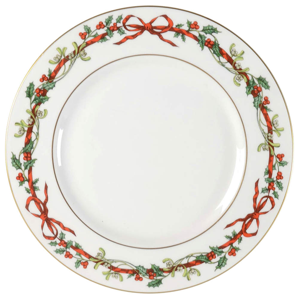 Holly Ribbons Dinner Plate by Royal Worcester-1