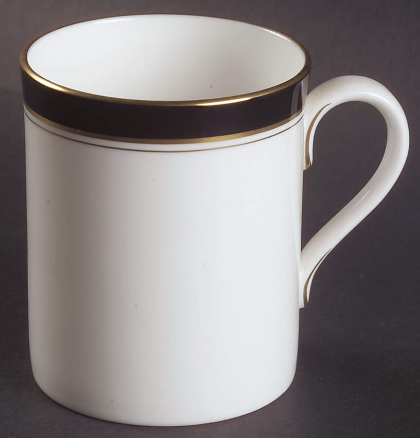 Howard Black (Gold Trim) Mug by Royal Worcester-1