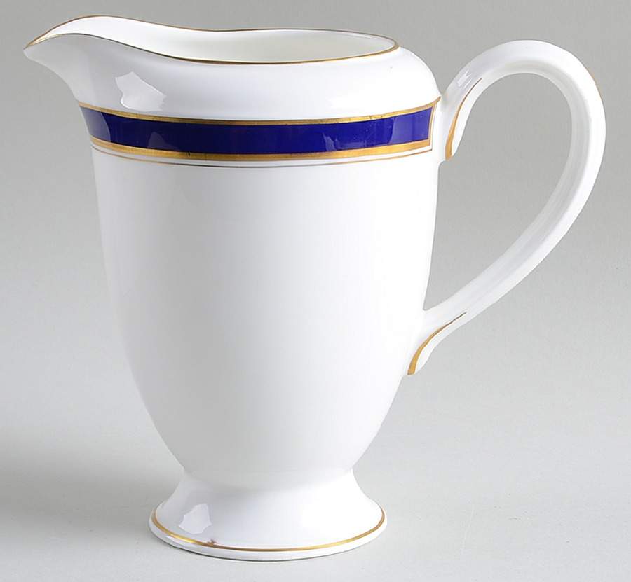 Howard-Cobalt Blue (Gold Trim) 24 Oz Pitcher by Royal Worcester-1