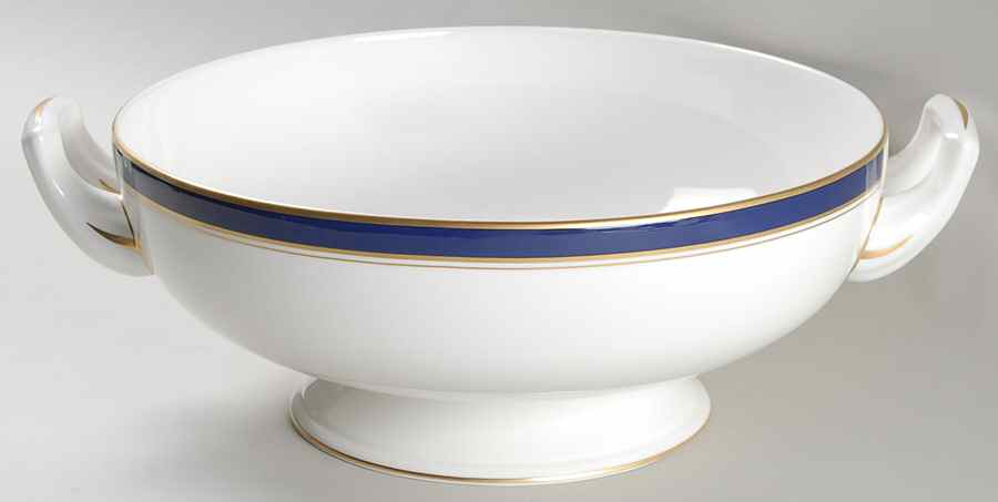 Howard-Cobalt Blue (Gold Trim) Tureen No Lid by Royal Worcester-1