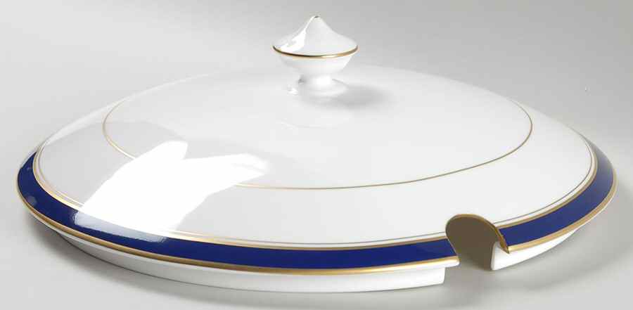 Howard-Cobalt Blue (Gold Trim) Lid for Tureen by Royal Worcester-1