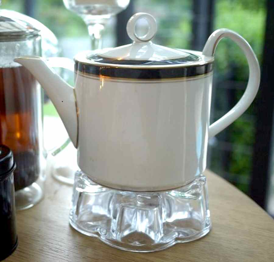 Howard-Cobalt Blue (Gold Trim) Teapot & Lid by Royal Worcester-1