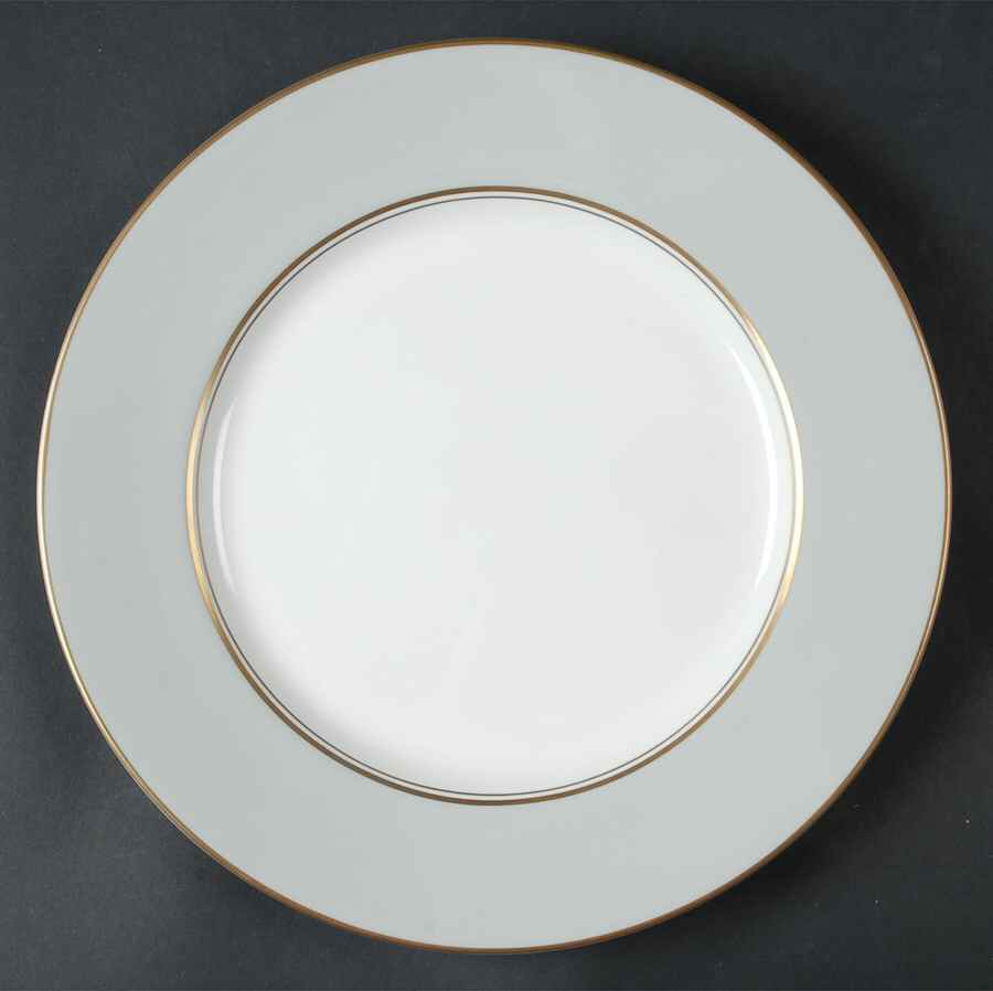 Howard Gray (Gold Trim) Service Plate (Charger) by Royal Worcester-1