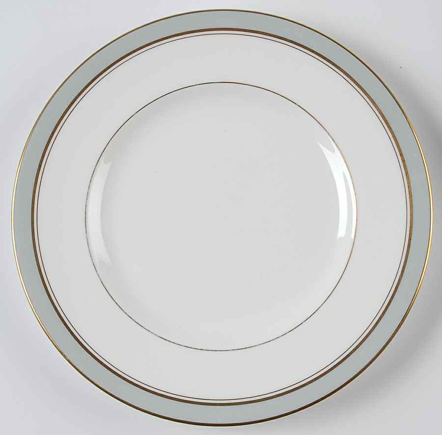 Howard Gray (Gold Trim) Salad Plate by Royal Worcester-1