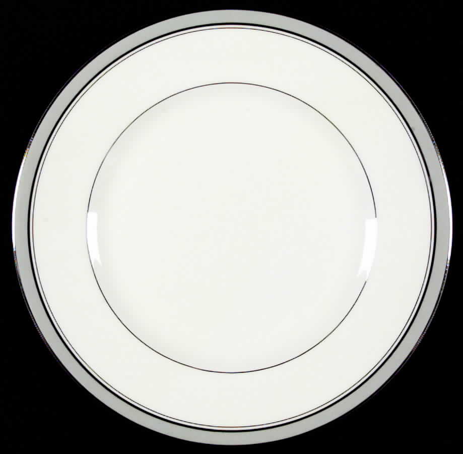 Howard Gray (Platinum Trim) Dinner Plate by Royal Worcester-1