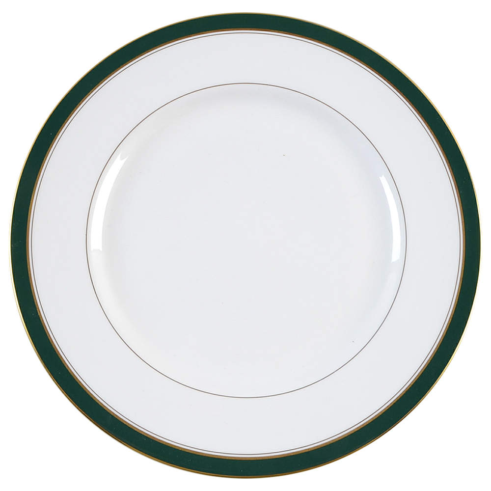 Howard Leather Green Dinner Plate by Royal Worcester-1