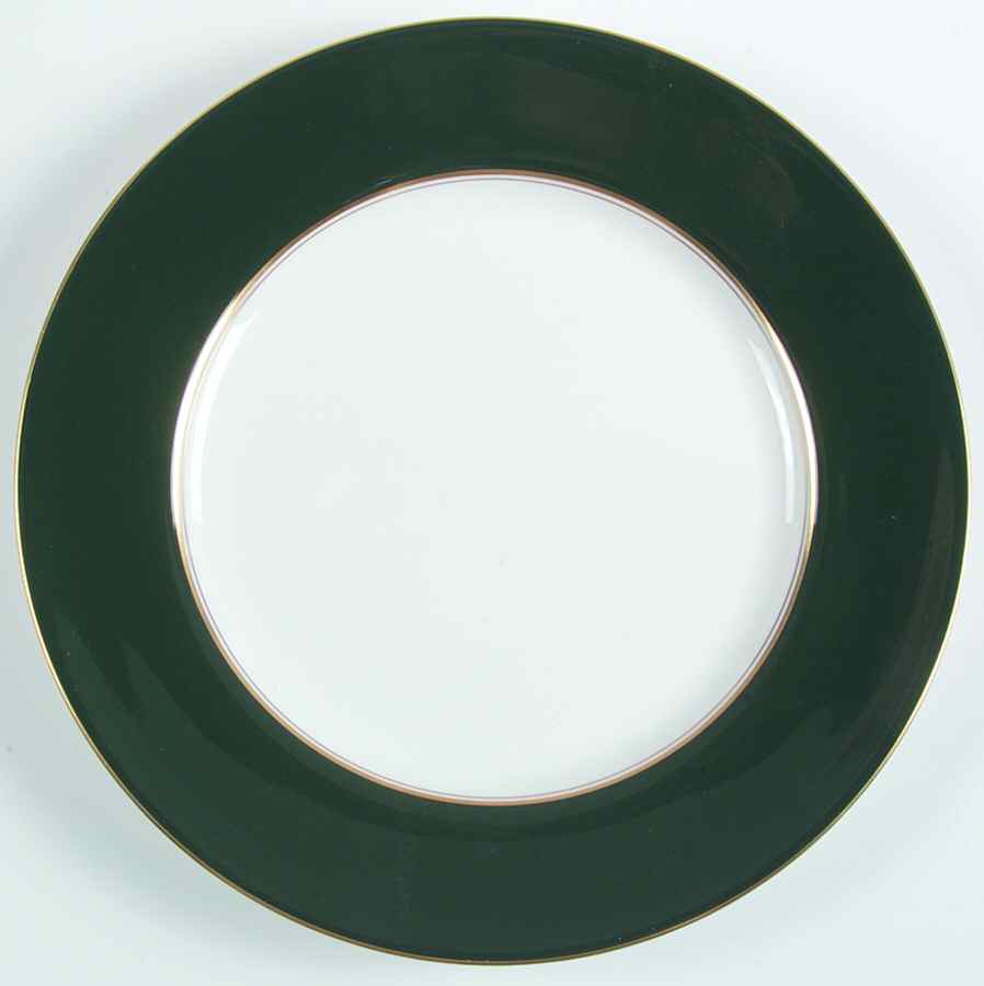 Howard Leather Green Service Plate (Charger) by Royal Worcester-1