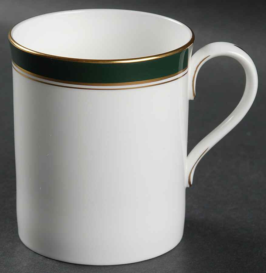 Howard Leather Green Mug by Royal Worcester-1