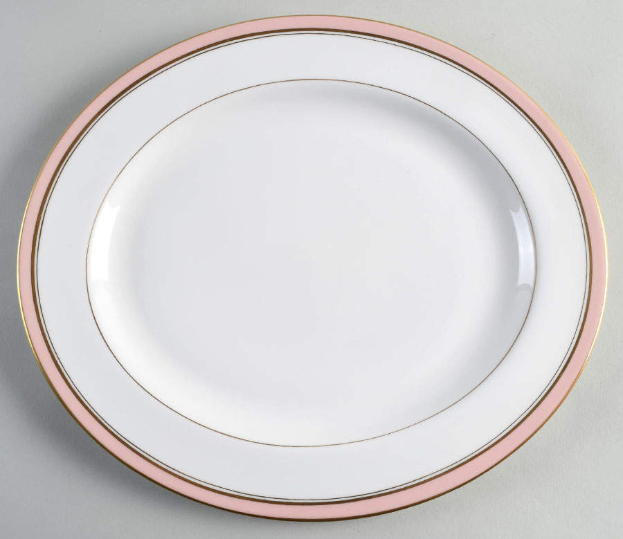 Howard Rose 13" Oval Serving Platter by Royal Worcester-1