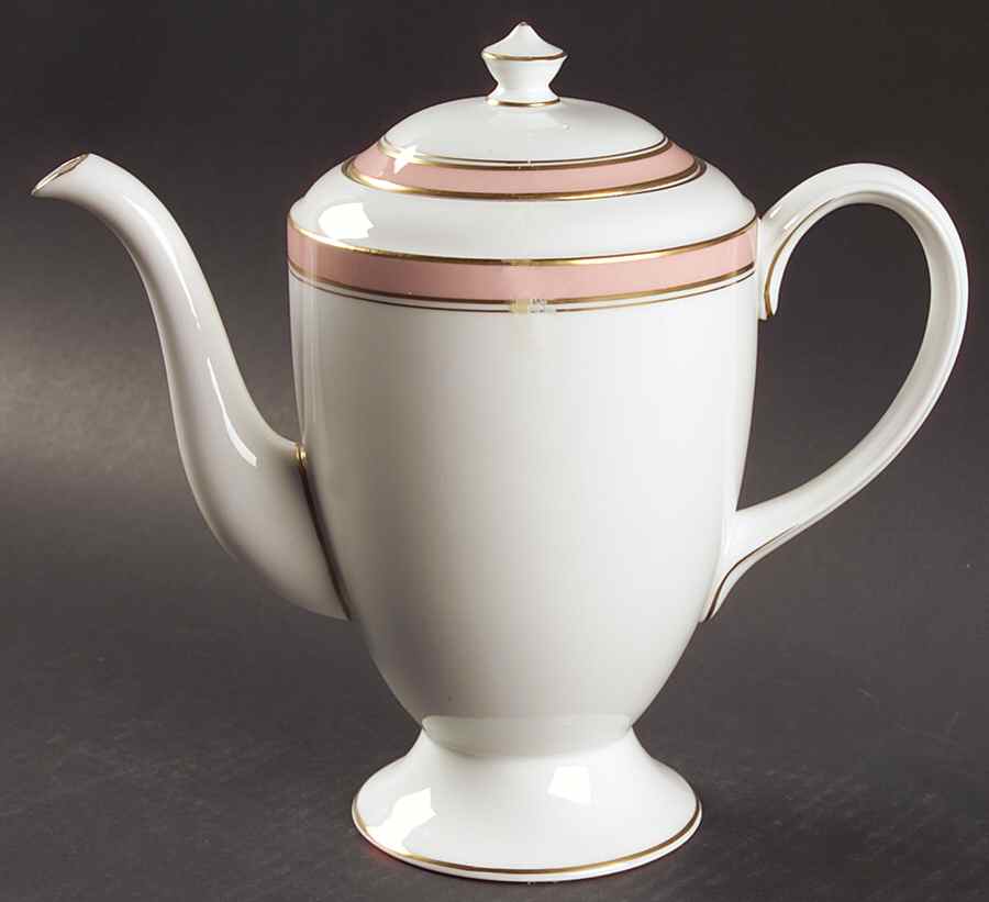 Howard Rose Coffee Pot & Lid by Royal Worcester-1