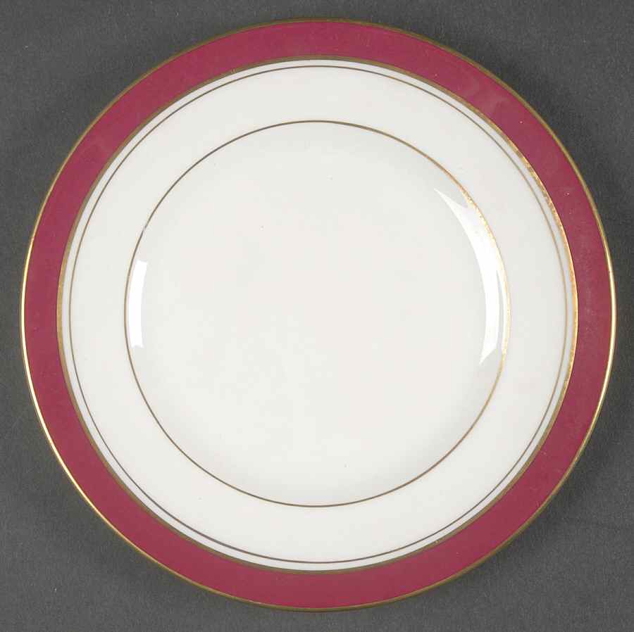 Howard Ruby Bread & Butter Plate by Royal Worcester-1