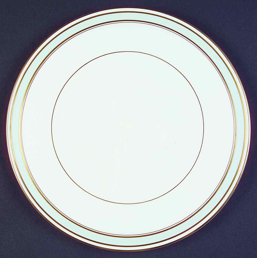 Howard Sky Blue Cake Plate by Royal Worcester-1
