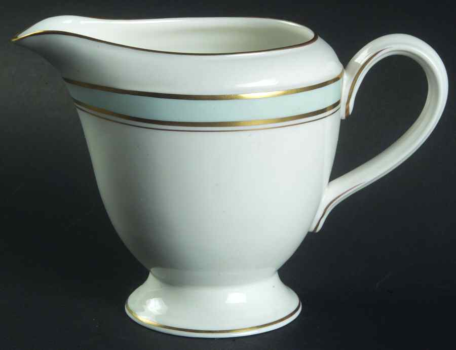 Howard Sky Blue Creamer by Royal Worcester-1