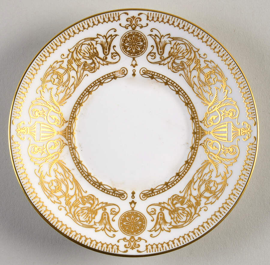 Hyde Park Saucer for Demitasse Cup by Royal Worcester-1
