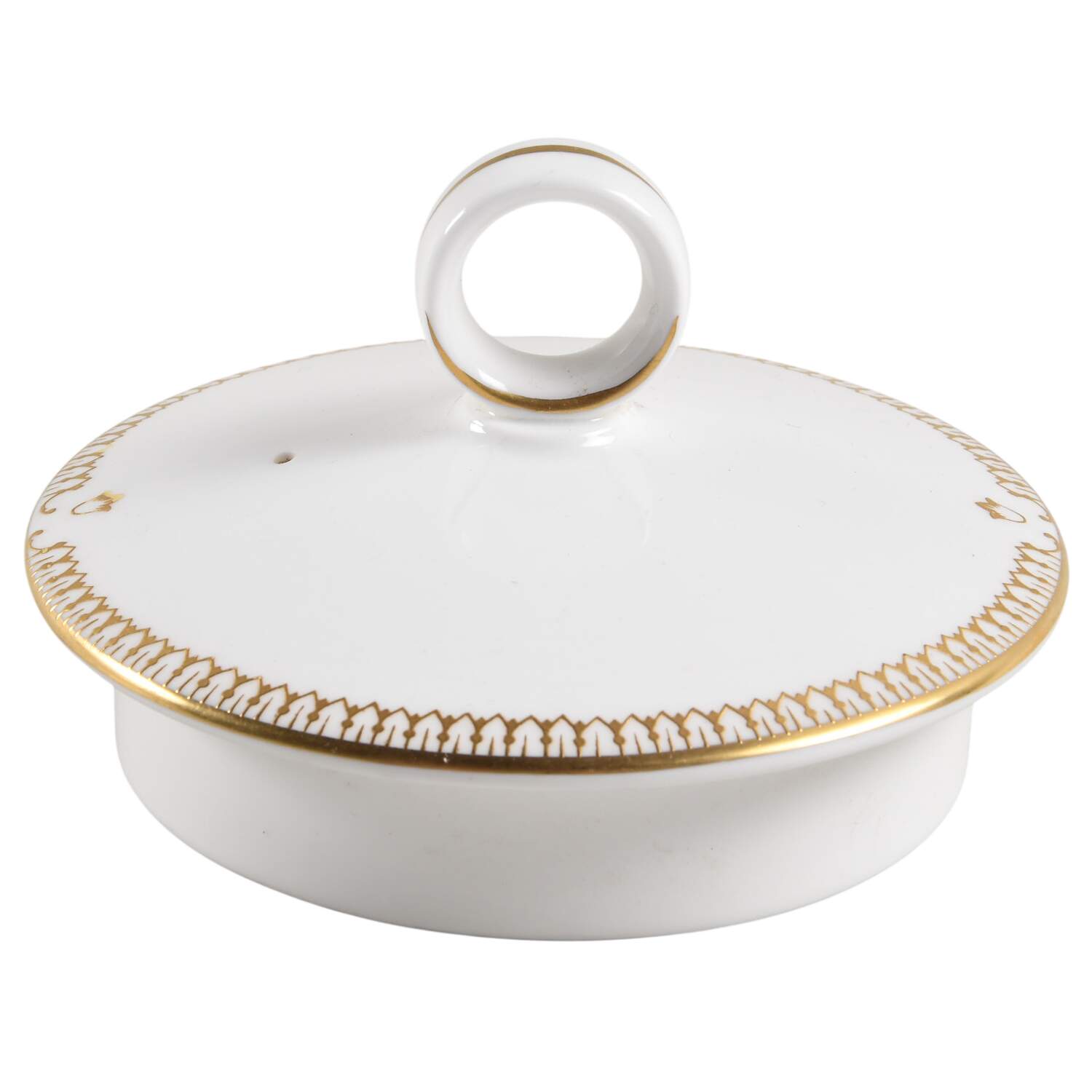 Hyde Park Lid for Teapot by Royal Worcester-1