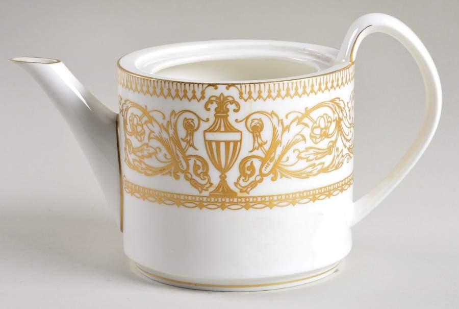 Hyde Park Small Teapot No Lid by Royal Worcester-1