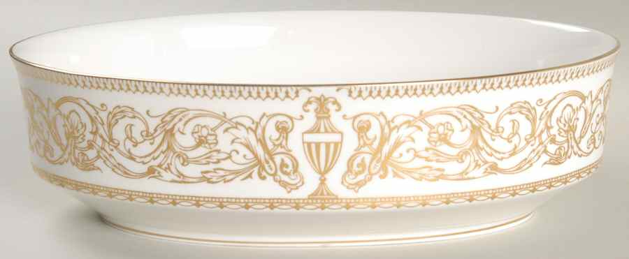 Hyde Park 9" Oval Vegetable Bowl by Royal Worcester-1