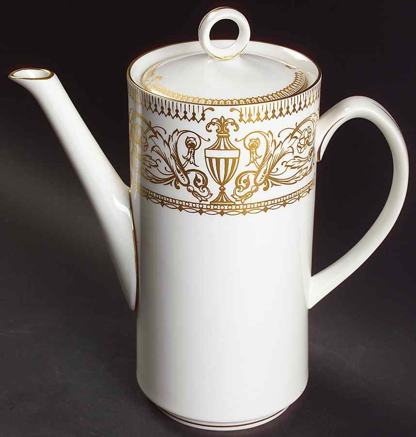Hyde Park Coffee Pot & Lid by Royal Worcester-1