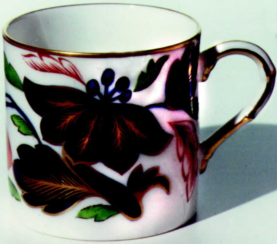 Imari Flat Demitasse Cup by Royal Worcester-1