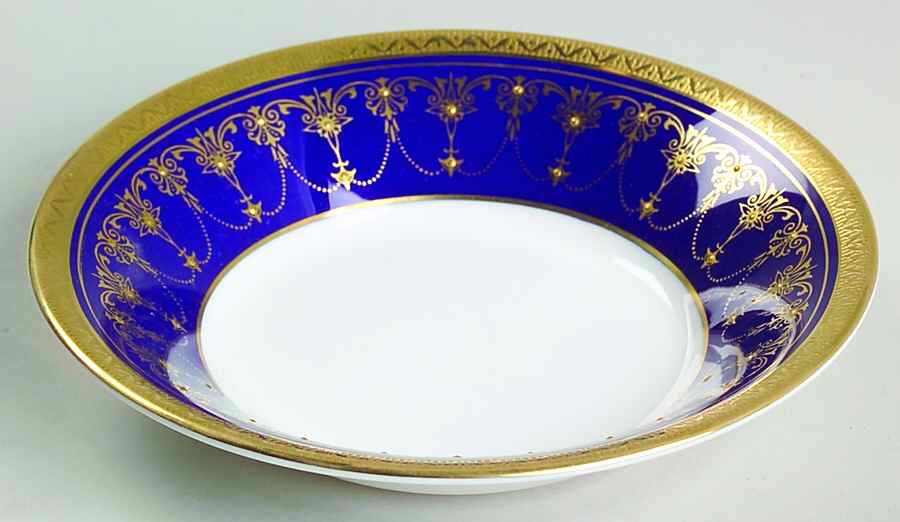 Imperial Blue Fruit/Dessert (Sauce) Bowl by Royal Worcester-1