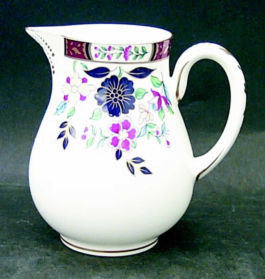 Imari Flowers Creamer by Royal Worcester-1