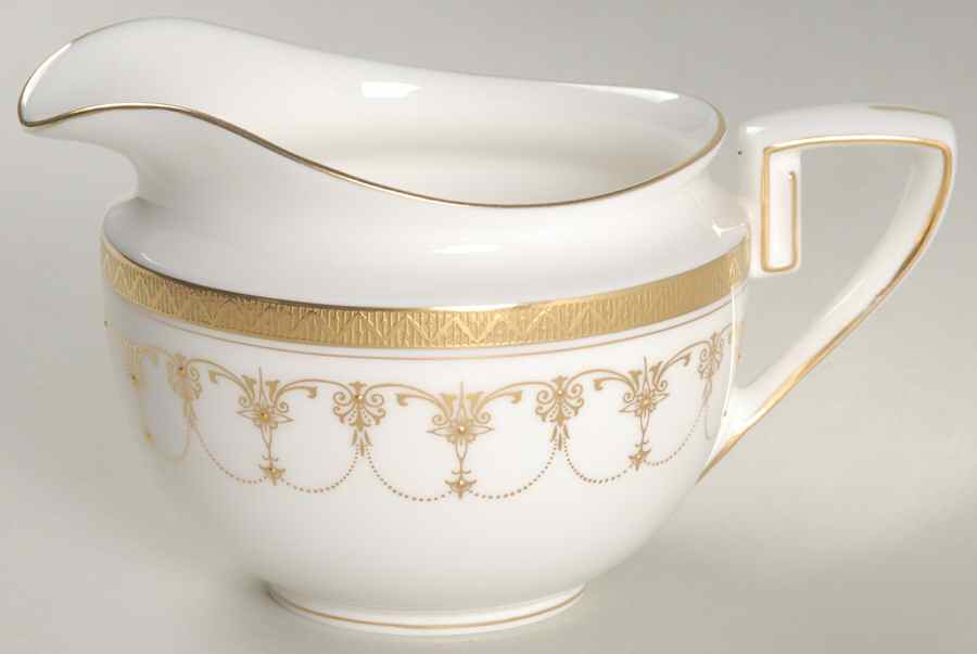 Imperial White Creamer by Royal Worcester-1