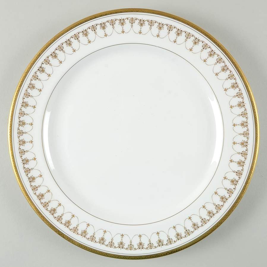 Imperial White 12" Chop Plate (Round Platter) by Royal Worcester-1