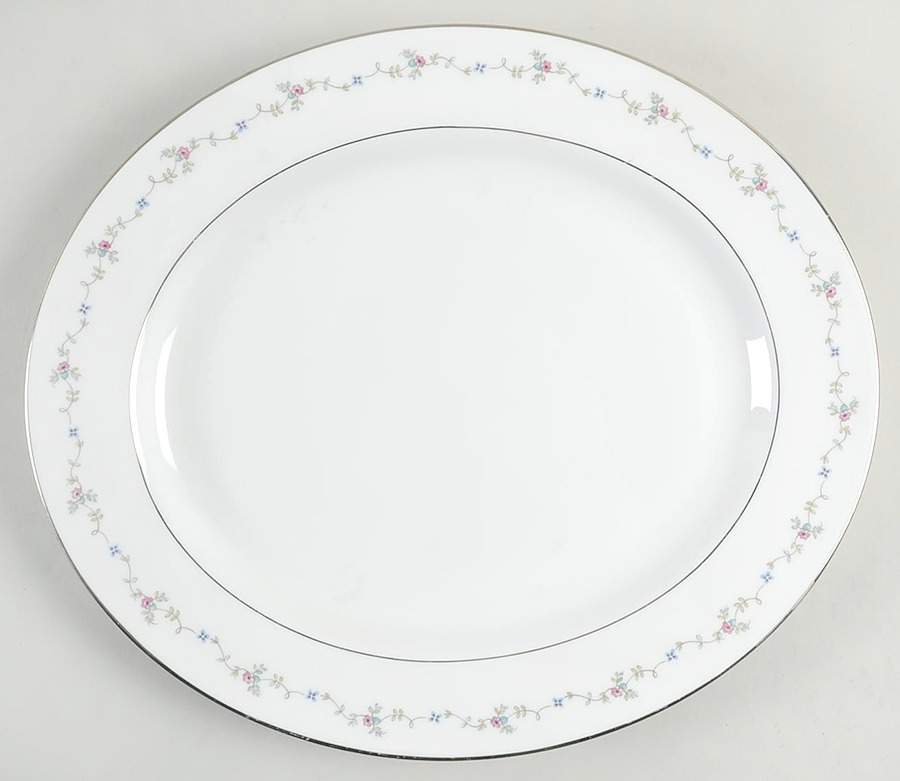 Interlude 13" Oval Serving Platter by Royal Worcester-1