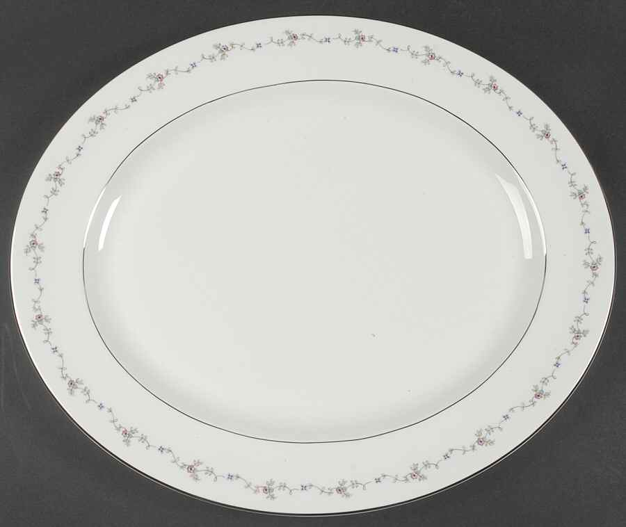 Interlude 15" Oval Serving Platter by Royal Worcester-1