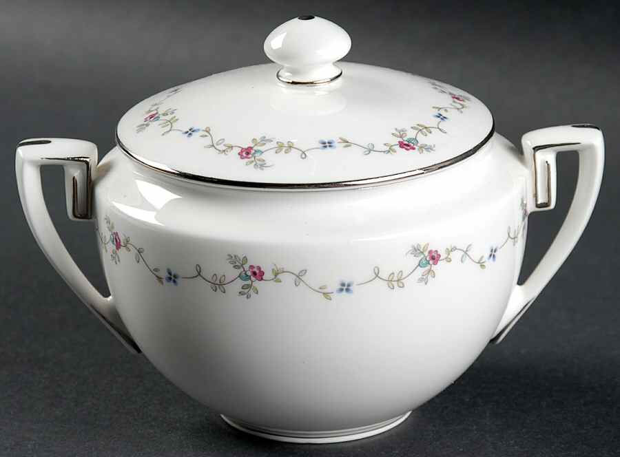Interlude Sugar Bowl & Lid by Royal Worcester-1