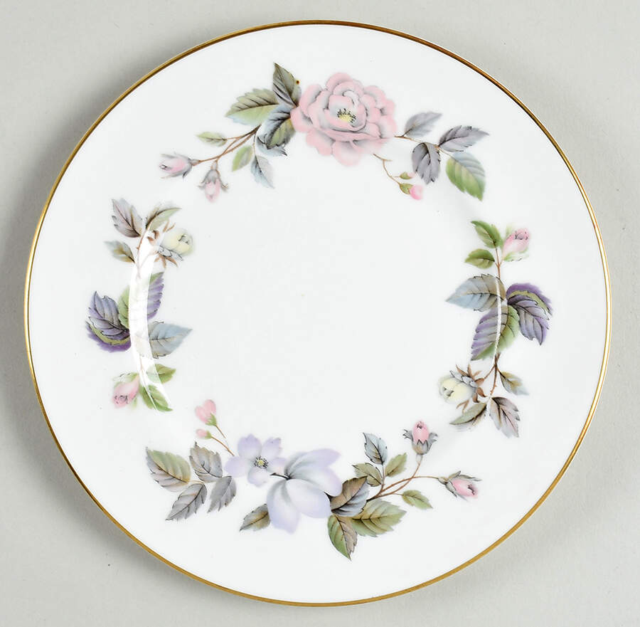 June Garland Bread & Butter Plate by Royal Worcester-1